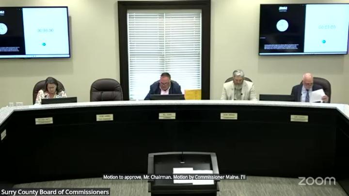 Thumbnail image for 5-4-26 Surry County Board Meeting