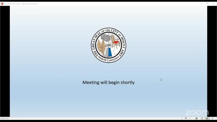 Thumbnail image for Mount Airy Board Meeting 8-20-26