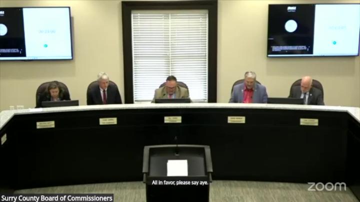 Thumbnail image for September 8_ 2026 Surry County Board of Commissioners Meeting