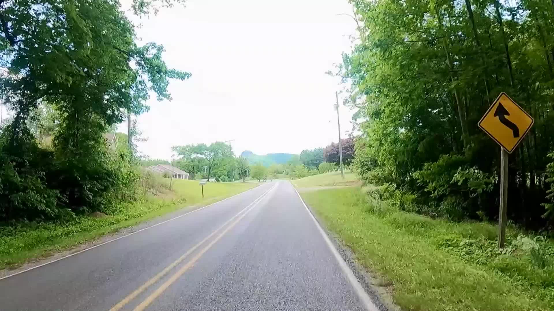 A Ride Along The Mount Airy-Pilot Mountain Loop